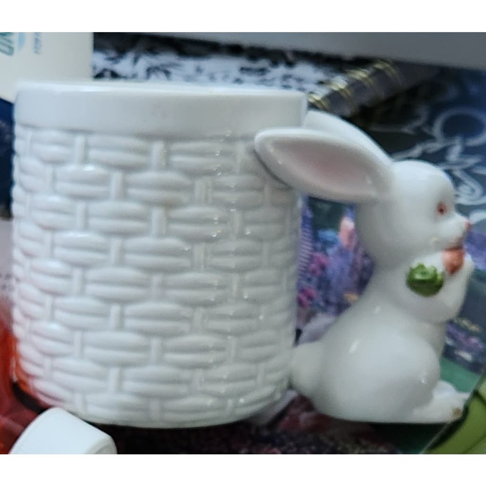 Vtg 1979 Fitz and Floyd Bunny Mug